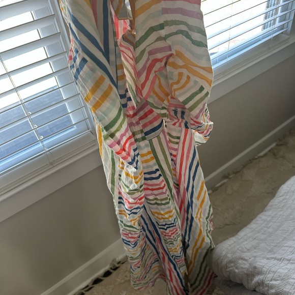 Emerson Fry Multicolor Striped Swim Coverup - Picture 5 of 6